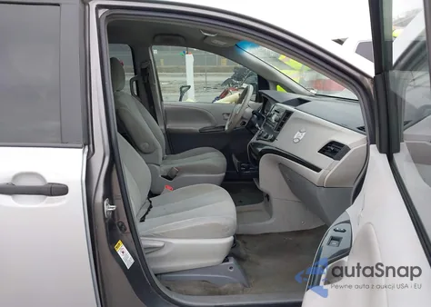 2014 Toyota Sienna L V6 7 Passenger from USA, damaged, VIN 5TDZK3DC9ES448913